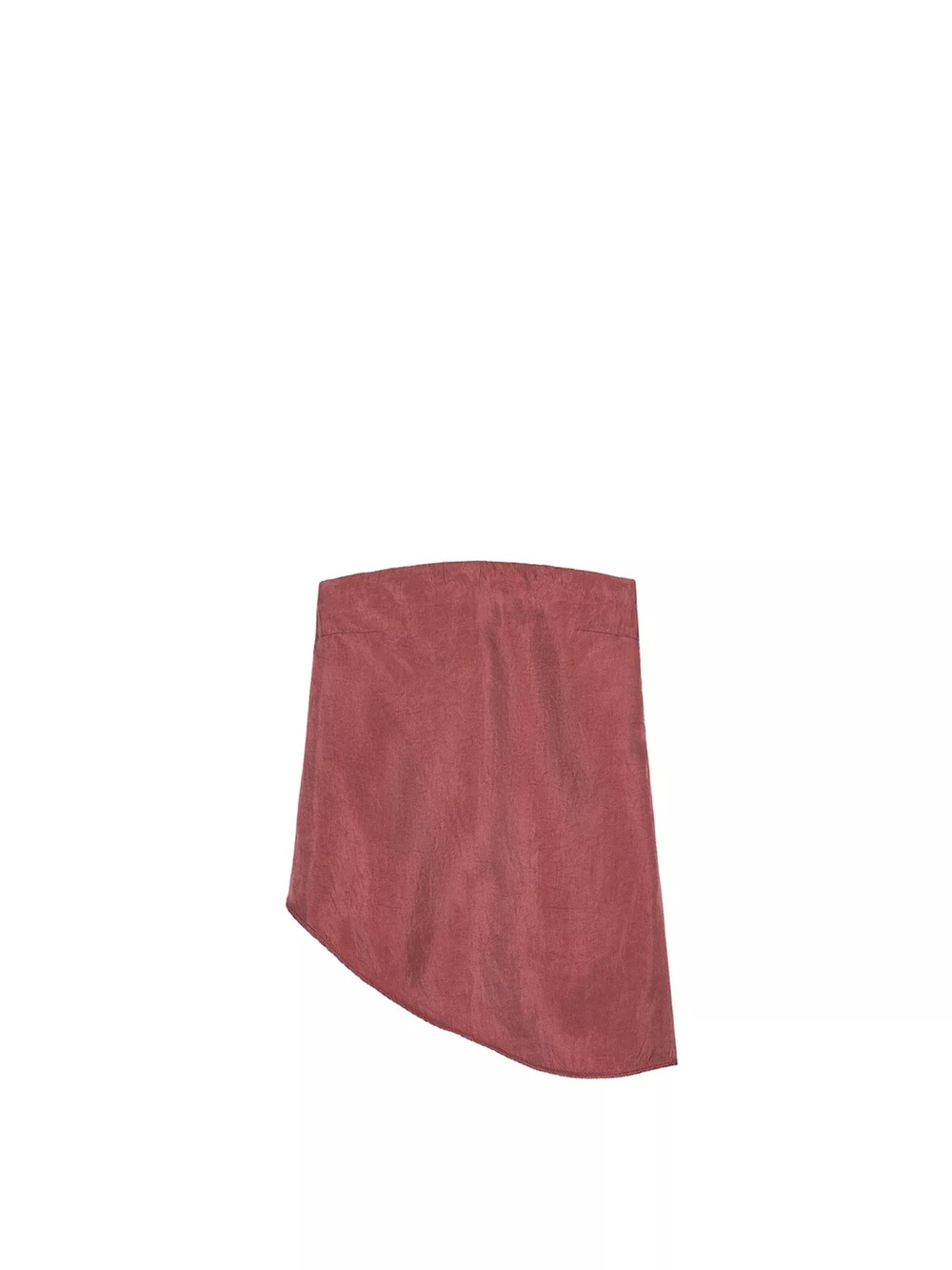 Zara Asymmetrical Skirt in Dusty Rose